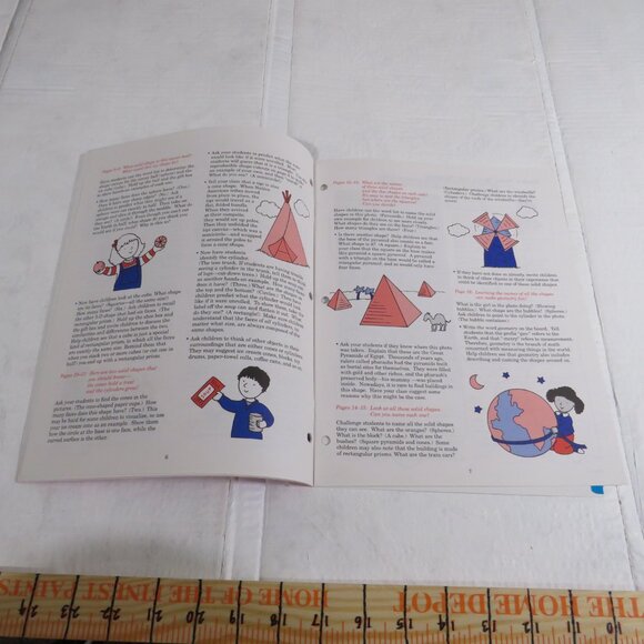 Solid Shapes BIG BOOK (almost 2 feet tall) with teacher pages CLASSROOM SIZE - Picture 11 of 16